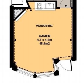 Medium property photo - de Ruyterstraat 39-1, 6512 GA Nijmegen